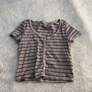 Hollister Striped Top